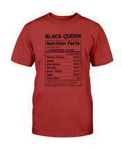 Load image into Gallery viewer, Black Queen Facts Shirt