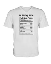 Load image into Gallery viewer, Black Queen Facts Shirt