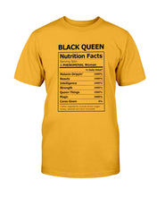 Load image into Gallery viewer, Black Queen Facts Shirt