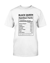 Load image into Gallery viewer, Black Queen Facts Shirt