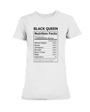 Load image into Gallery viewer, Black Queen Facts Shirt