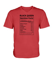 Load image into Gallery viewer, Black Queen Facts Shirt